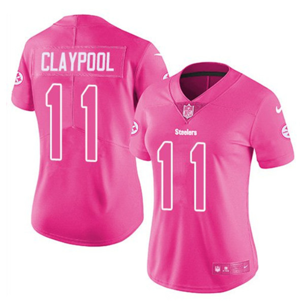 Youth Pittsburgh Steelers #11 Chase Claypool Pink Vapor Untouchable Limited Stitched Jersey Youth Pittsburgh Steelers #11 Chase Claypool Pink Vapor Untouchable Limited Stitched Jersey Youth Pittsburgh Steelers #11 Chase Claypool Pink Vapor Untouchable Limited Stitched Jersey Youth Pittsburgh Steelers #11 Chase Claypool Pink Vapor Untouchable Limited Stitched Jersey