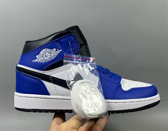 Women Running Weapon Air Jordan 1 Royal/White Shoes 516 Women Running Weapon Air Jordan 1 Royal/White Shoes 516
