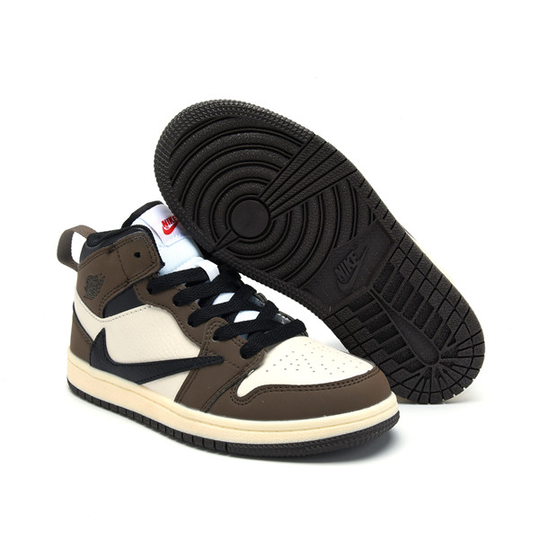 Youth Running Weapon Air Jordan 1 Brown Shoes 10031 Youth Running Weapon Air Jordan 1 Brown Shoes 10031
