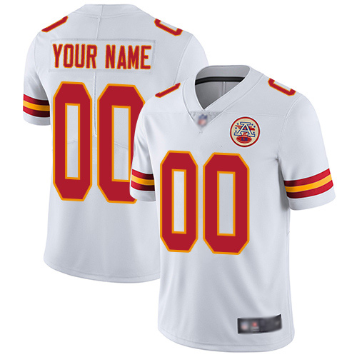 Youth Kansas City Chiefs ACTIVE PLAYER Custom White Vapor Untouchable Limited Stitched Jersey Youth Kansas City Chiefs ACTIVE PLAYER Custom White Vapor Untouchable Limited Stitched Jersey