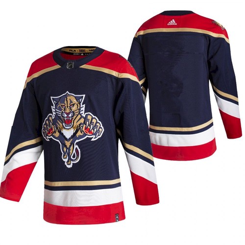 Men's Black Florida Panthers 2020-21 Reverse Retro Stitched NHL Jersey