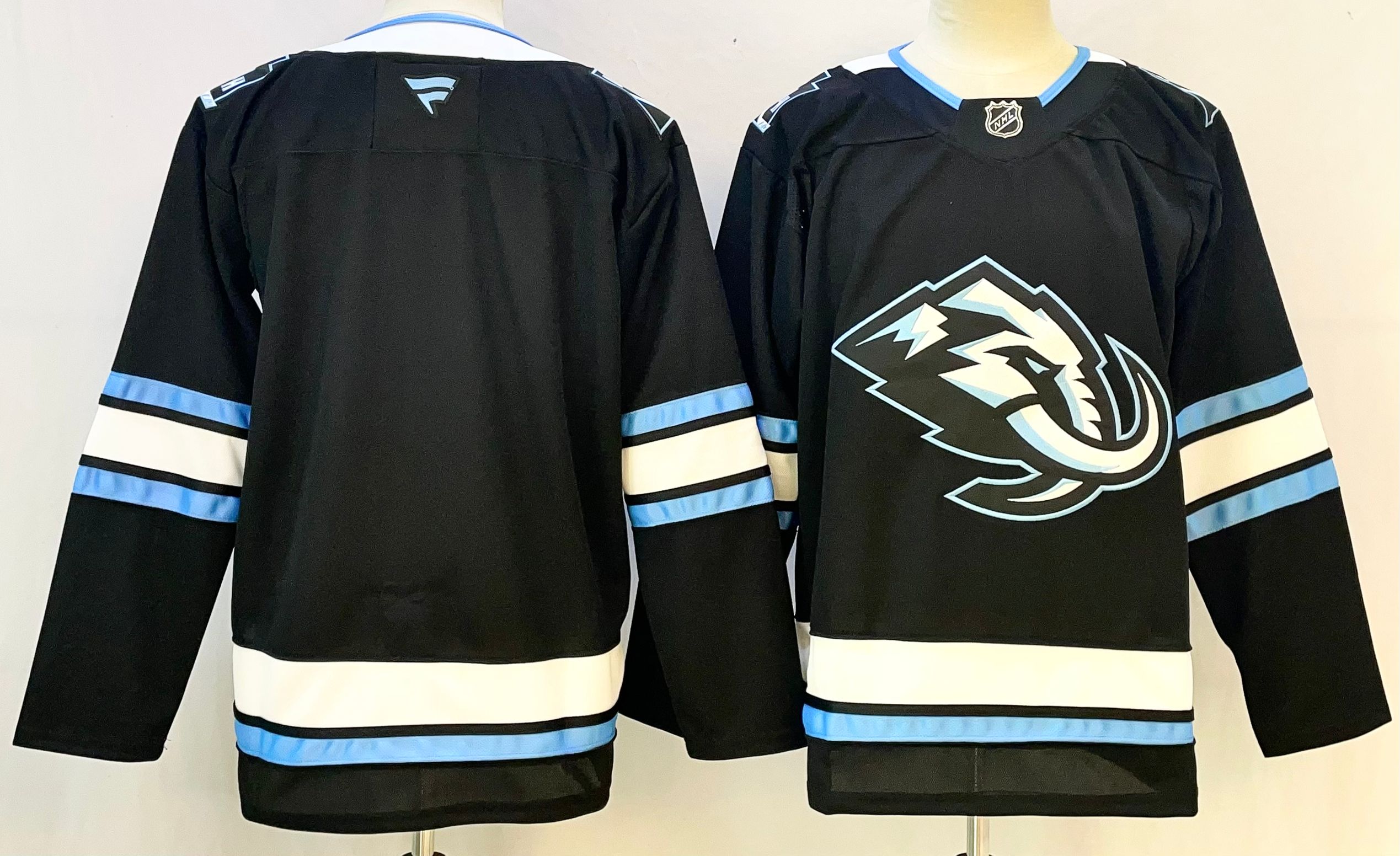 Men's Utah Mammoth Blank Navy Stitched Jersey