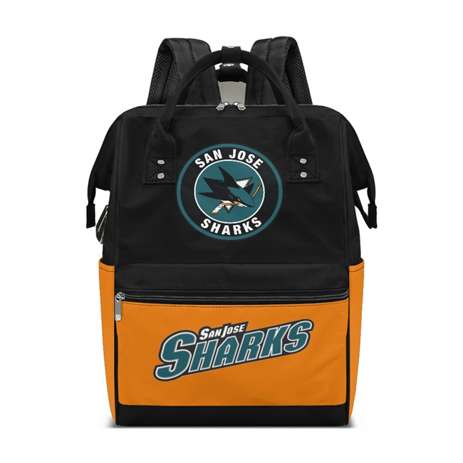 San Jose Sharks 2026 Diaper Bag/Backpack(Pls Check Description For Details)