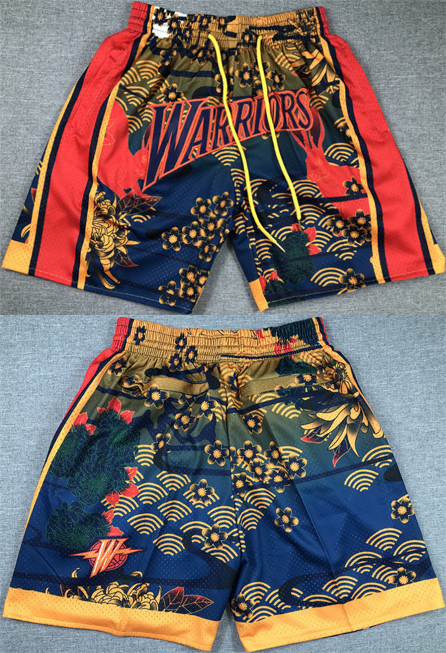 Men's Golden State Warriors Shorts(Run Small) Men's Golden State Warriors Shorts(Run Small)