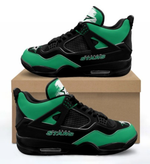 Men's Dallas Stars Running weapon Air Jordan 4 Shoes 004