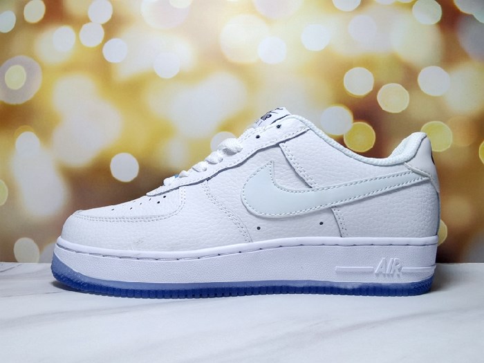 Men's Air Force 1 Low White/Blue Shoes 0184 Men's Air Force 1 Low White/Blue Shoes 0184