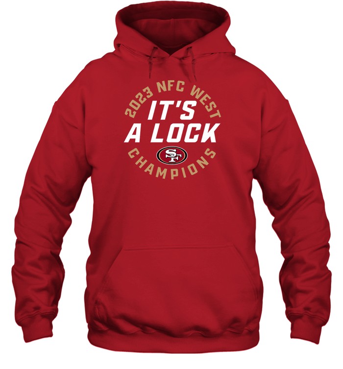 Men's San Francisco 49ers 2023 NFC West Division Champions Hoodie