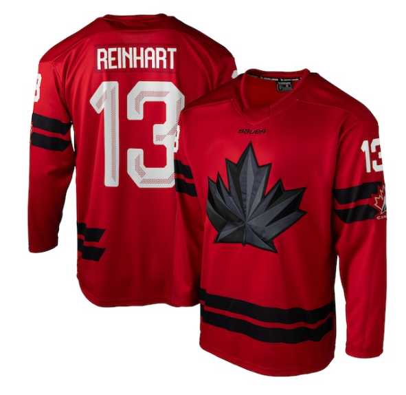 Men's Canada Active Player Custom Red 2026 Winter Olympics Hockey Jersey
