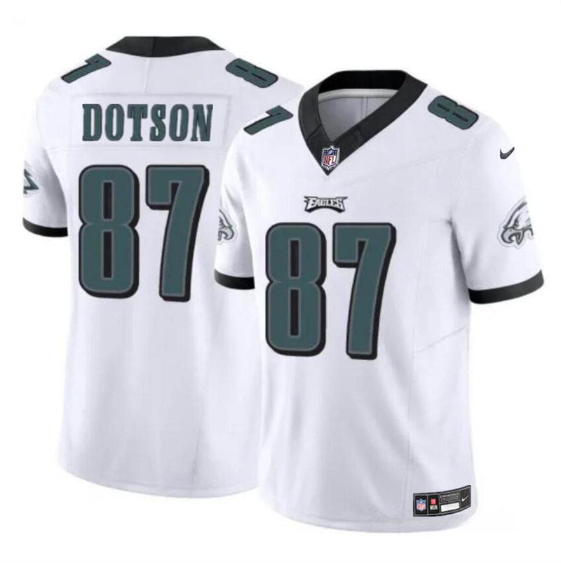 Youth Philadelphia Eagles #87 Jahan Dotson White F.U.S.E Vapor Untouchable Limited Stitched Football Jersey Youth Philadelphia Eagles #87 Jahan Dotson White F.U.S.E Vapor Untouchable Limited Stitched Football Jersey