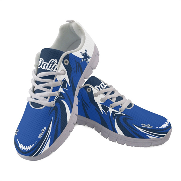 Men's Dallas Cowboys AQ Running Shoes 004 Men's Dallas Cowboys AQ Running Shoes 004