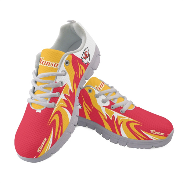 Men's Kansas City Chiefs AQ Running Shoes 004 Men's Kansas City Chiefs AQ Running Shoes 004