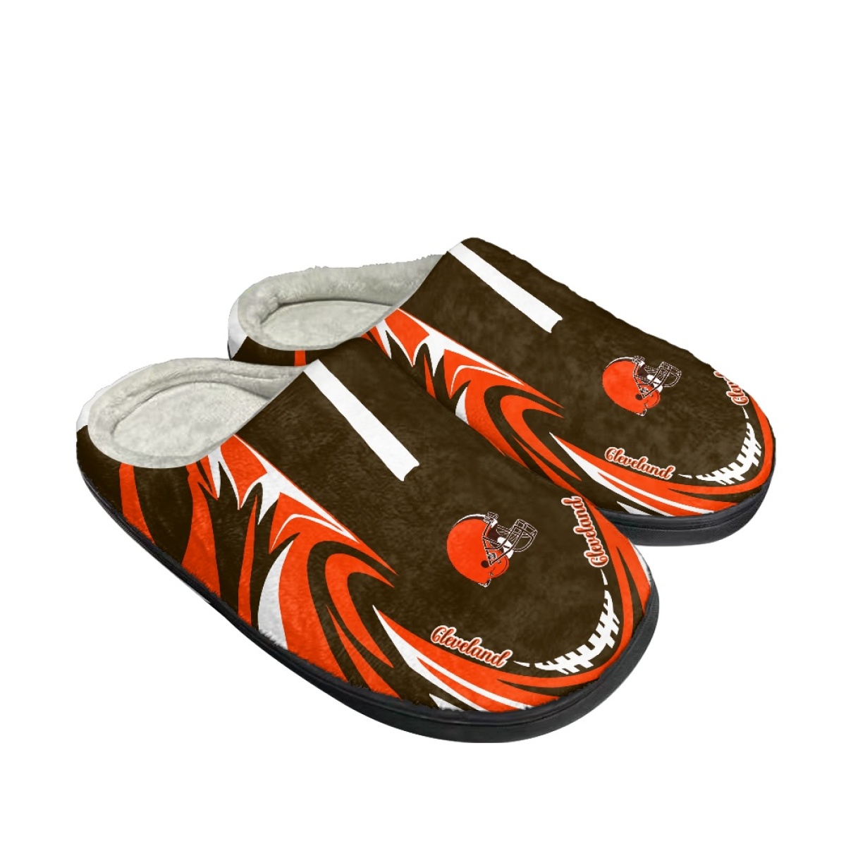 Women's Cleveland Browns Slippers/Shoes 004 Women's Cleveland Browns Slippers/Shoes 004