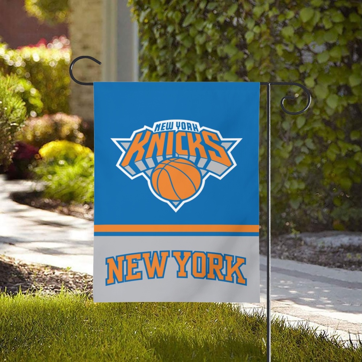 New York Knicks Double-Sided Garden Flag 001 (Pls check description for details) New York Knicks Double-Sided Garden Flag 001 (Pls check description for details)