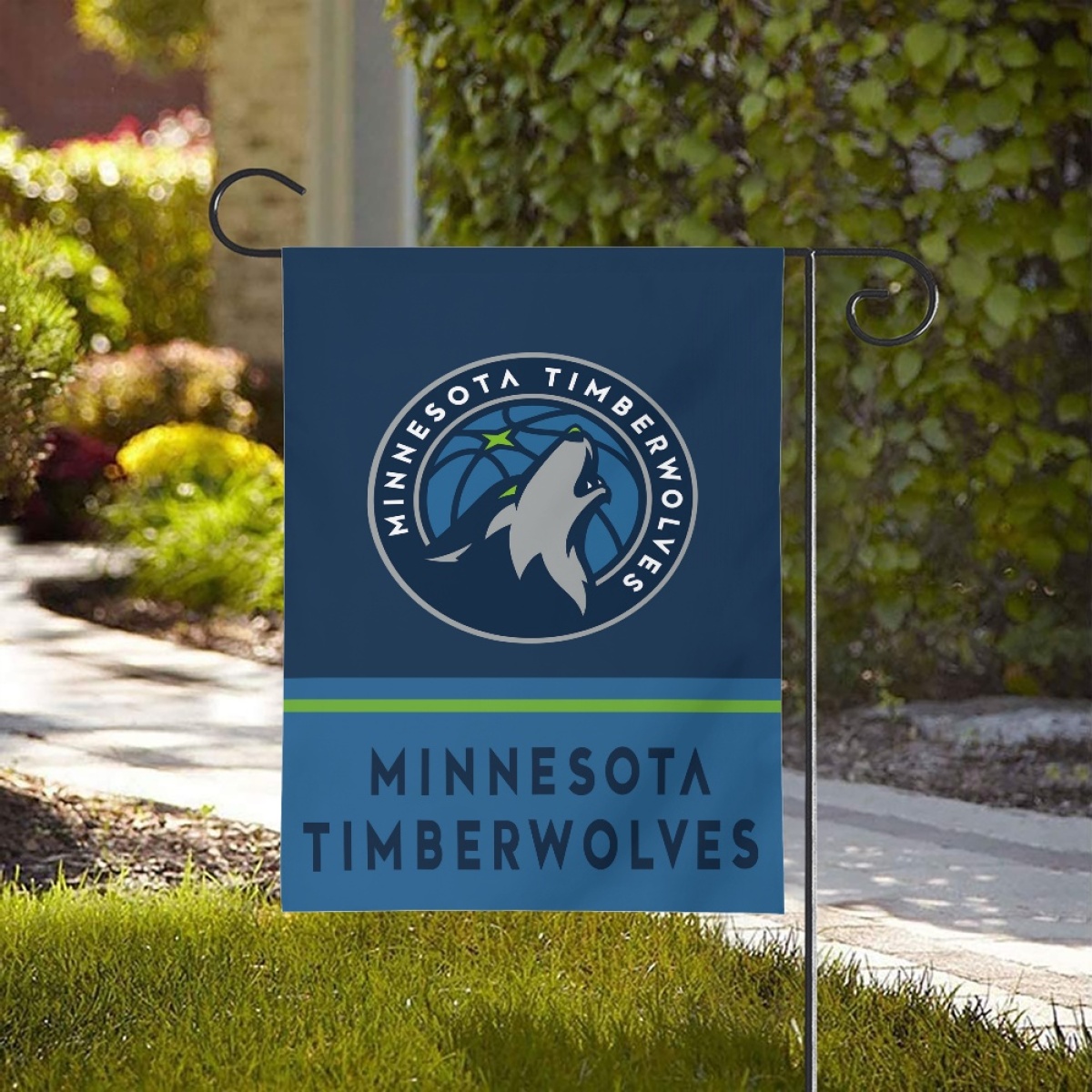 Minnesota Timberwolves Double-Sided Garden Flag 001 (Pls check description for details) Minnesota Timberwolves Double-Sided Garden Flag 001 (Pls check description for details)