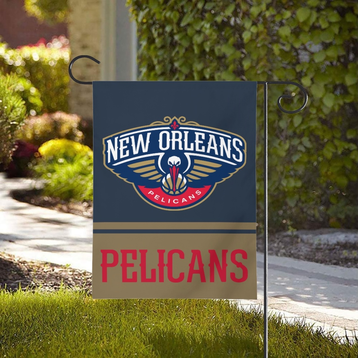 New Orleans Pelicans Double-Sided Garden Flag 001 (Pls check description for details) New Orleans Pelicans Double-Sided Garden Flag 001 (Pls check description for details)