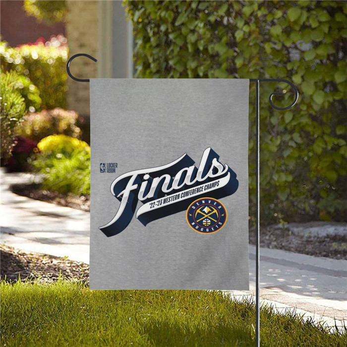 Denver Nuggets Double-Sided Garden 2023 Finals Flag 002 (Pls check description for details) Denver Nuggets Double-Sided Garden 2023 Finals Flag 002 (Pls check description for details)
