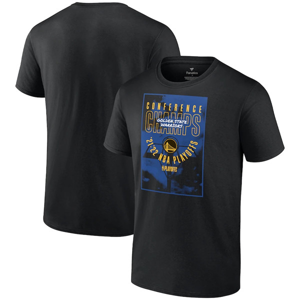 Men's Golden State Warriors 2022 2022 Black Western Conference Champions Extra Pass T-Shirt Men's Golden State Warriors 2022 2022 Black Western Conference Champions Extra Pass T-Shirt