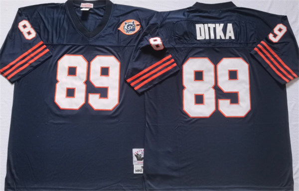 Men's Chicago Bears #89 DITKA Navy Limited Stitched Jersey Men's Chicago Bears #89 DITKA Navy Limited Stitched Jersey