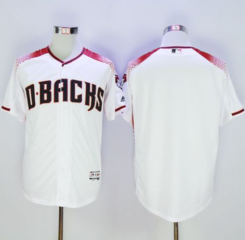 Diamondbacks Blank White/Brick New Cool Base Stitched MLB Jersey Diamondbacks Blank White/Brick New Cool Base Stitched MLB Jersey