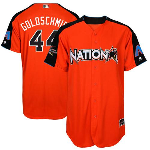 Diamondbacks #44 Paul Goldschmidt Orange 2017 All-Star National League Stitched MLB Jersey Diamondbacks #44 Paul Goldschmidt Orange 2017 All-Star National League Stitched MLB Jersey