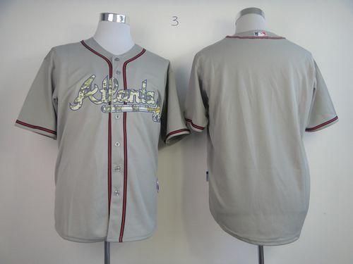 Braves Blank Grey USMC Cool Base Stitched MLB Jersey Braves Blank Grey USMC Cool Base Stitched MLB Jersey