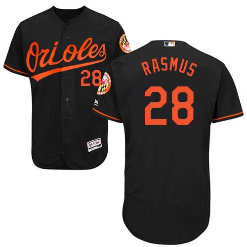 Orioles #28 Colby Rasmus Black Flexbase Authentic Collection Stitched MLB Jersey Orioles #28 Colby Rasmus Black Flexbase Authentic Collection Stitched MLB Jersey