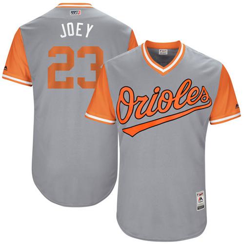 Orioles #23 Joey Rickard Gray 