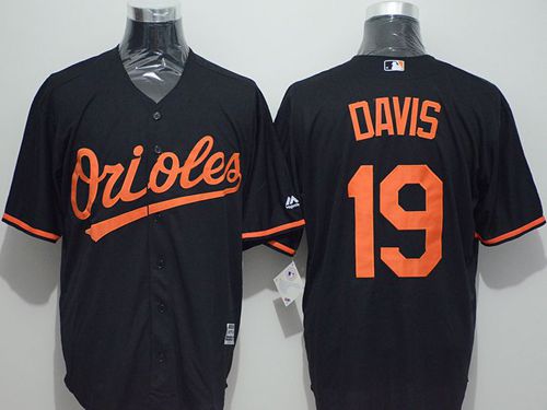 Orioles #19 Chris Davis Black New Cool Base Stitched MLB Jersey Orioles #19 Chris Davis Black New Cool Base Stitched MLB Jersey