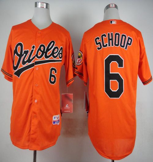 Orioles #6 Jonathan Schoop Orange Cool Base Stitched MLB Jersey Orioles #6 Jonathan Schoop Orange Cool Base Stitched MLB Jersey