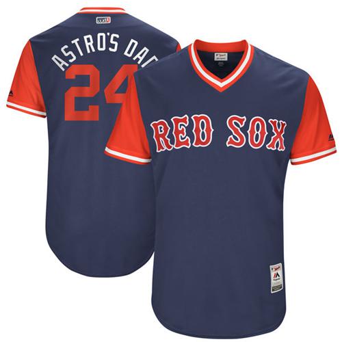 Red Sox #24 David Price Navy "Astro's Dad" Players Weekend Authentic Stitched MLB Jersey Red Sox #24 David Price Navy "Astro's Dad" Players Weekend Authentic Stitched MLB Jersey