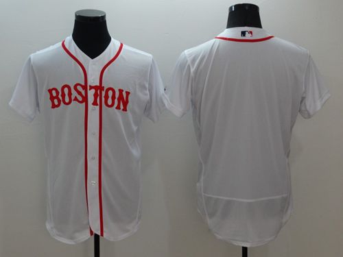 Red Sox Blank White Flexbase Authentic Collection Alternate Home Stitched MLB Jersey Red Sox Blank White Flexbase Authentic Collection Alternate Home Stitched MLB Jersey