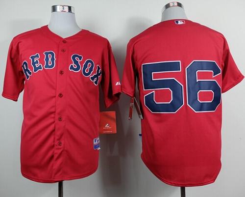 Red Sox #56 Joe Kelly Red Cool Base Stitched MLB Jersey Red Sox #56 Joe Kelly Red Cool Base Stitched MLB Jersey