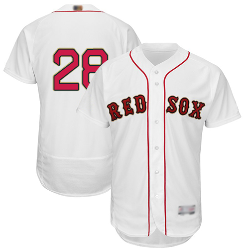 Red Sox #28 J. D. Martinez White FlexBase Authentic 2019 Gold Program Cool Base Stitched MLB Jersey Red Sox #28 J. D. Martinez White FlexBase Authentic 2019 Gold Program Cool Base Stitched MLB Jersey