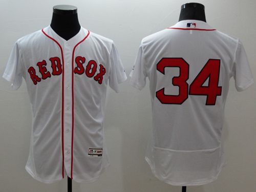Red Sox #34 David Ortiz White Flexbase Authentic Collection Stitched MLB Jersey Red Sox #34 David Ortiz White Flexbase Authentic Collection Stitched MLB Jersey