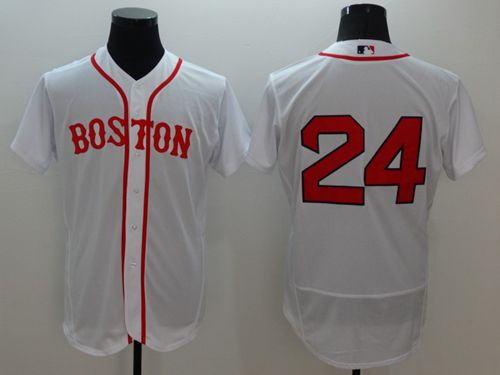 Red Sox #24 David Price White Flexbase Authentic Collection Alternate Home Stitched MLB Jersey Red Sox #24 David Price White Flexbase Authentic Collection Alternate Home Stitched MLB Jersey