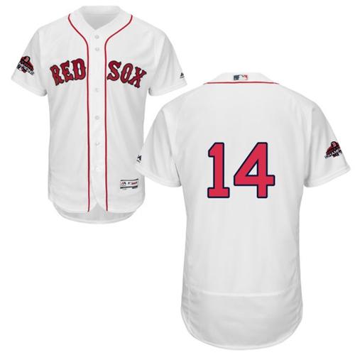 Red Sox #14 Jim Rice White Flexbase Authentic Collection 2018 World Series Champions Stitched MLB Jersey Red Sox #14 Jim Rice White Flexbase Authentic Collection 2018 World Series Champions Stitched MLB Jersey