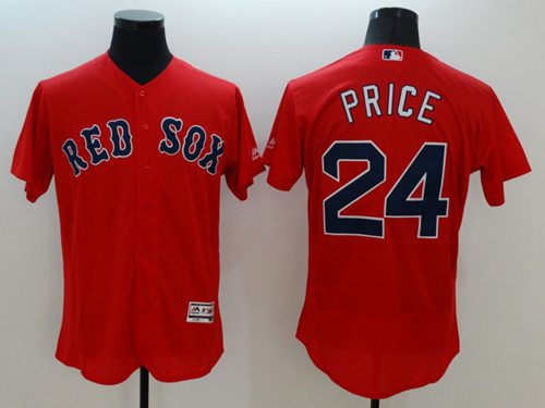 Red Sox #24 David Price Red Flexbase Authentic Collection Stitched MLB Jersey Red Sox #24 David Price Red Flexbase Authentic Collection Stitched MLB Jersey