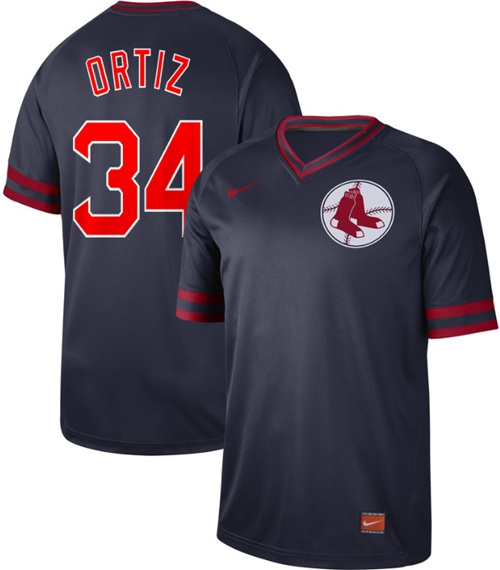 Nike Red Sox #34 David Ortiz Navy Authentic Cooperstown Collection Stitched MLB Jersey Nike Red Sox #34 David Ortiz Navy Authentic Cooperstown Collection Stitched MLB Jersey