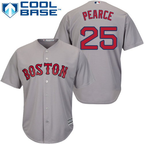 Red Sox #25 Steve Pearce Grey New Cool Base Stitched MLB Jersey Red Sox #25 Steve Pearce Grey New Cool Base Stitched MLB Jersey
