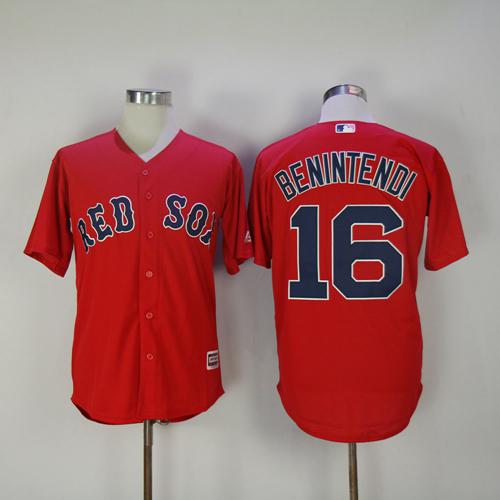 Red Sox #16 Andrew Benintendi Red New Cool Base Stitched MLB Jersey Red Sox #16 Andrew Benintendi Red New Cool Base Stitched MLB Jersey