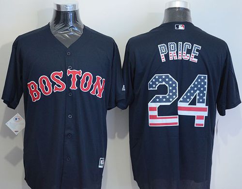 Red Sox #24 David Price Navy Blue USA Flag Fashion Stitched MLB Jersey Red Sox #24 David Price Navy Blue USA Flag Fashion Stitched MLB Jersey
