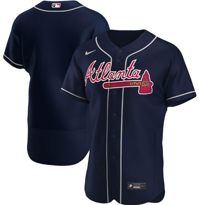 Men's Atlanta Braves Blank Grey MLB Flex Base Stitched Jersey Men's Atlanta Braves Blank Grey MLB Flex Base Stitched Jersey