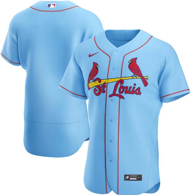 Men's St. Louis Cardinals #46 Paul Goldschmidt Blue MLB Flex Base Stitched Jersey Men's St. Louis Cardinals #46 Paul Goldschmidt Blue MLB Flex Base Stitched Jersey