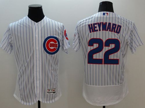 Cubs #22 Jason Heyward White Flexbase Authentic Collection Stitched MLB Jersey Cubs #22 Jason Heyward White Flexbase Authentic Collection Stitched MLB Jersey