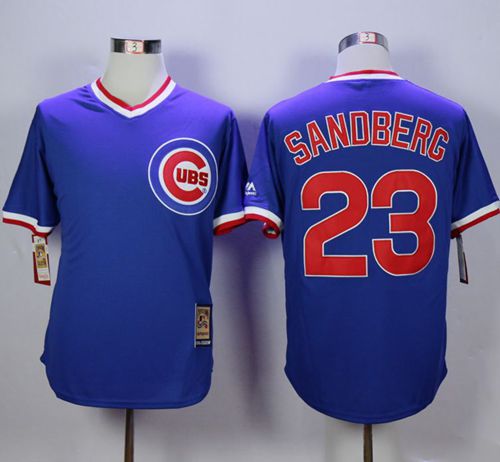 Cubs #23 Ryne Sandberg Blue Cooperstown Stitched MLB Jersey Cubs #23 Ryne Sandberg Blue Cooperstown Stitched MLB Jersey