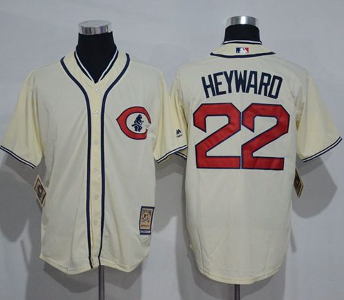 Cubs #22 Jason Heyward Cream 1929 Turn Back The Clock Stitched MLB Jersey Cubs #22 Jason Heyward Cream 1929 Turn Back The Clock Stitched MLB Jersey