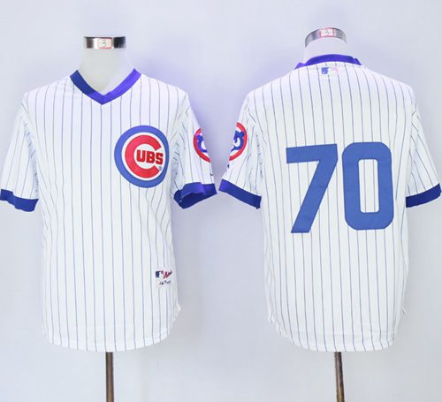 Cubs #70 Joe Maddon White 1988 Turn Back The Clock Stitched MLB Jersey Cubs #70 Joe Maddon White 1988 Turn Back The Clock Stitched MLB Jersey