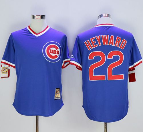 Cubs #22 Jason Heyward Blue Cooperstown Stitched MLB Jersey Cubs #22 Jason Heyward Blue Cooperstown Stitched MLB Jersey