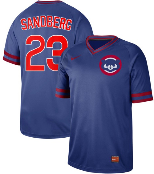 Nike Cubs #23 Ryne Sandberg Royal Authentic Cooperstown Collection Stitched MLB Jersey Nike Cubs #23 Ryne Sandberg Royal Authentic Cooperstown Collection Stitched MLB Jersey