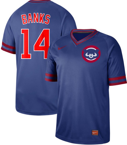 Nike Cubs #14 Ernie Banks Royal Authentic Cooperstown Collection Stitched MLB Jersey Nike Cubs #14 Ernie Banks Royal Authentic Cooperstown Collection Stitched MLB Jersey